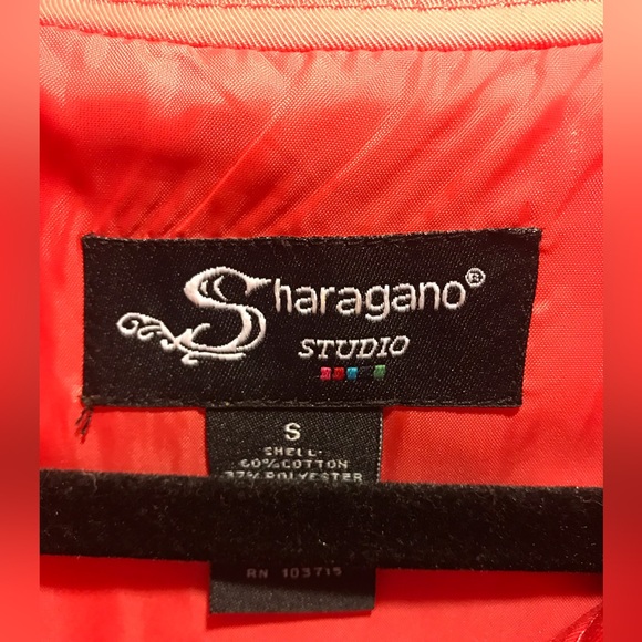 EUC Coral Jacket w/Silver Button Detail - Picture 4 of 4